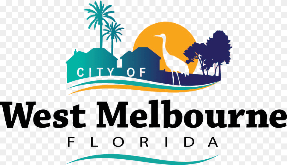 Seal Of West Melbournec Florida City Of West Melbourne, Advertisement, Poster, Summer, Plant Free Transparent Png