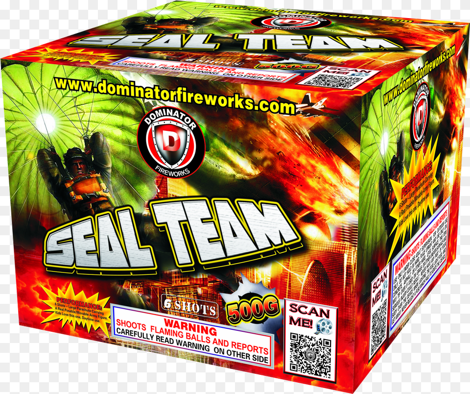 Seal Team Box, Person, Qr Code Free Png