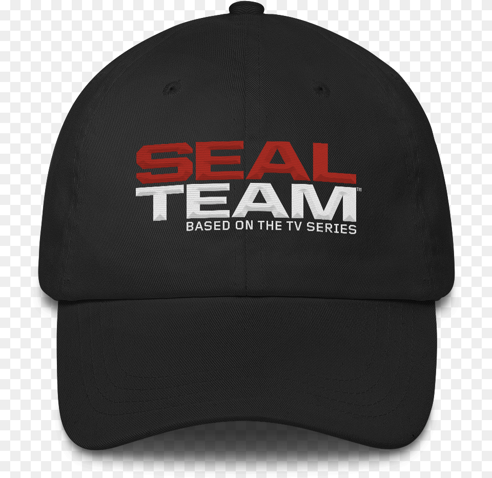 Seal Team Stacked Logo Embroidered Baseball Cap Embroidered Logo Hat, Baseball Cap, Clothing, Swimwear, First Aid Png Image