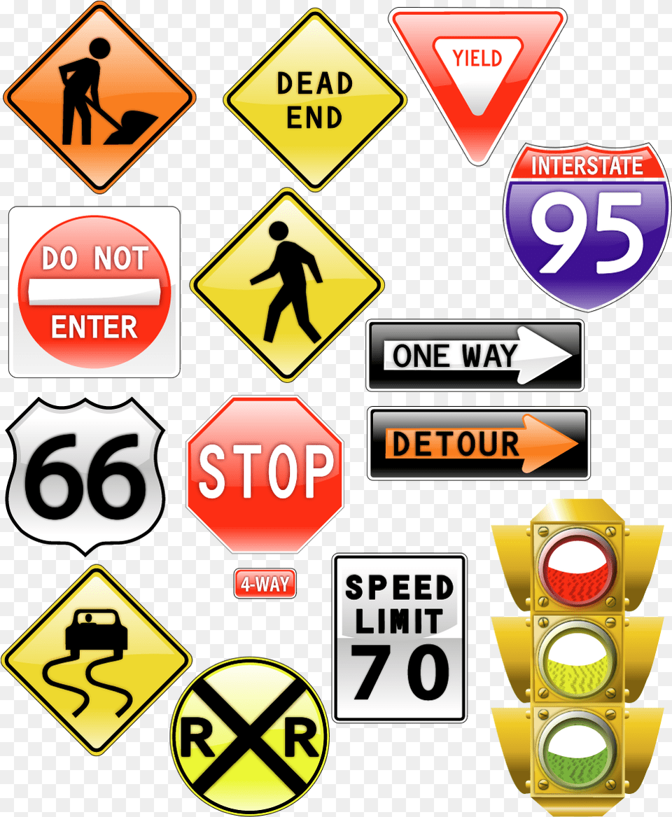 Seales De Trnsito Image Traffic Light And Signs, Sign, Symbol, Road Sign, Adult Png