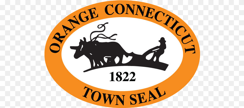 Sealoforangect Orange Connecticut Town Seal, Logo, Disk, Animal, Bull Free Transparent Png