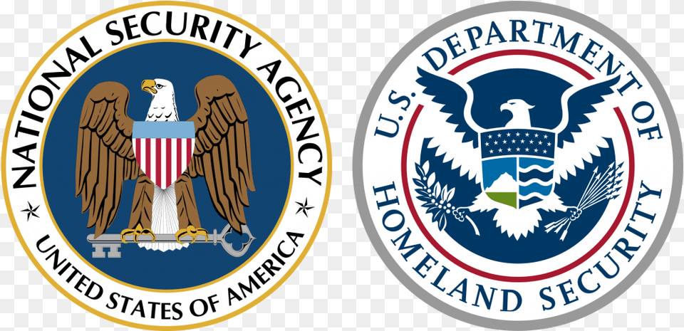 Seals Of The National Security Agency And The Department Department Of Homeland Security, Emblem, Symbol, Logo, Animal Png