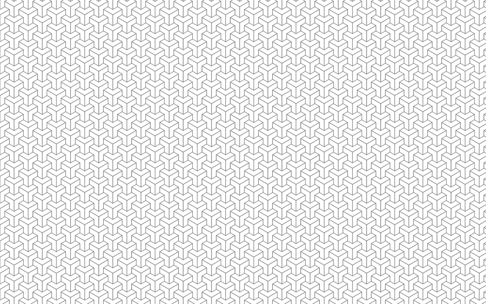 Seamless 3 D Isometric Tessellation Pattern 2 Clipart, Texture Png Image
