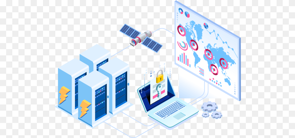 Seamless Digital Connectivity For Promoting Unparalleled Isometric Illustrations Software, Computer, Computer Hardware, Electronics, Hardware Png