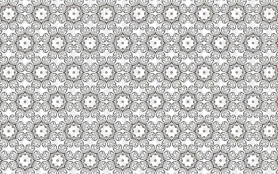Seamless Floral Flourish Design Pattern 2 Clipart, Texture, Home Decor Free Png Download