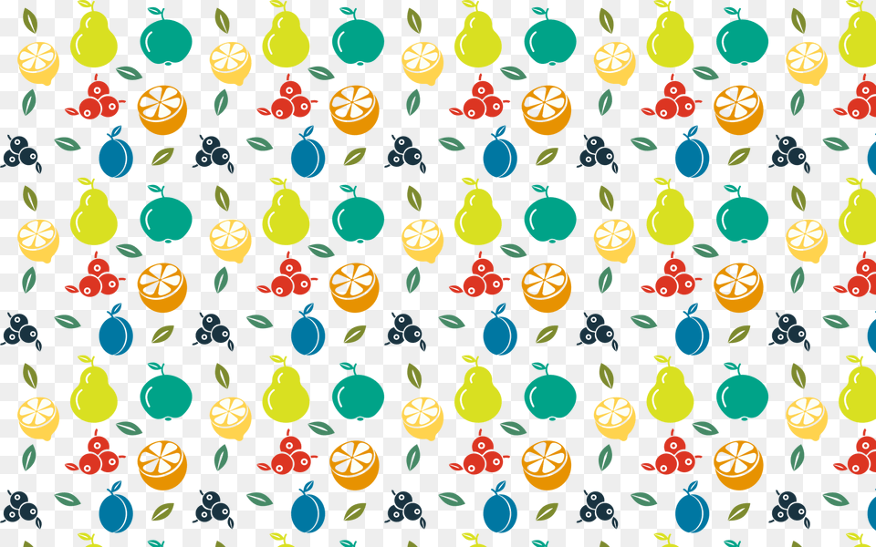 Seamless Fruit Pattern Clip Arts Fruits Pattern Transparent Background Free Png