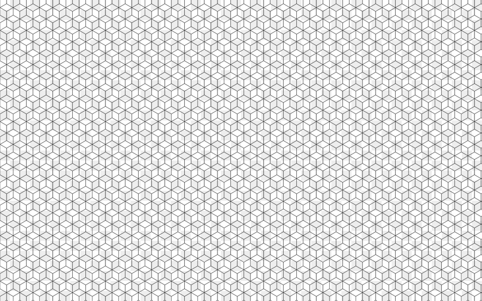 Seamless Isometric Cube Wireframe Pattern Clipart, Texture Free Png