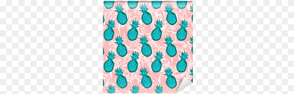 Seamless Pattern From Hand Draw Green Pineapples On Drawing, Home Decor, Food, Fruit, Pineapple Free Transparent Png