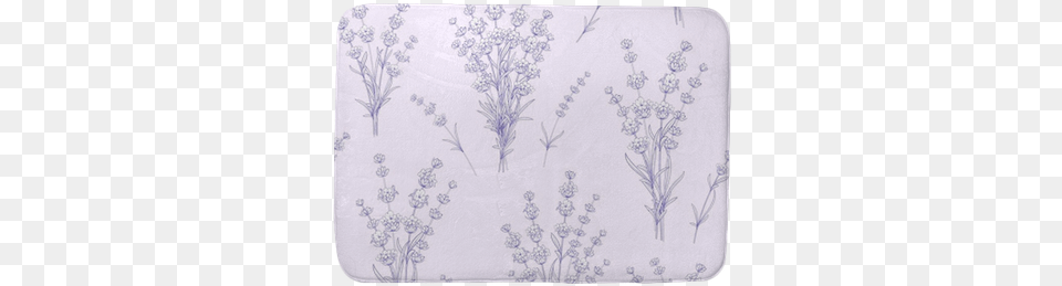 Seamless Pattern Of Lavender Flowers On A Gray Background Tree, Art, Floral Design, Graphics, Home Decor Free Png Download
