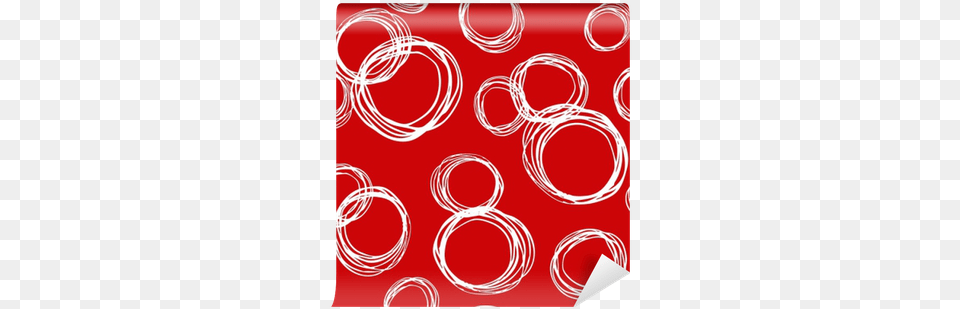 Seamless Pattern With Hand Drawn Circles Wall Mural U2022 Pixers We Live To Change Circle, Food, Ketchup Free Png Download