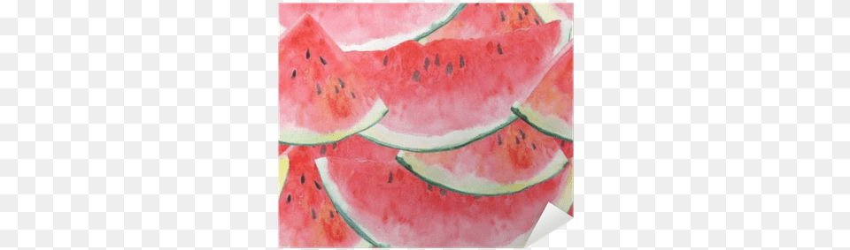 Seamless Pattern With Watermelon Watermelon, Food, Fruit, Plant, Produce Png