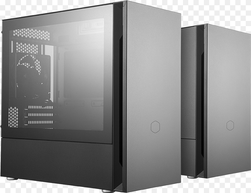 Seamless Tempered Glass Or Sound Dampened Steel Cooler Master Silencio, Appliance, Device, Electrical Device, Refrigerator Free Transparent Png