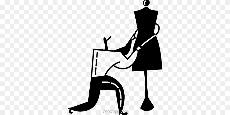Seamstress Royalty Vector Clip Art Illustration, Cleaning, Person, Adult, Female Free Transparent Png