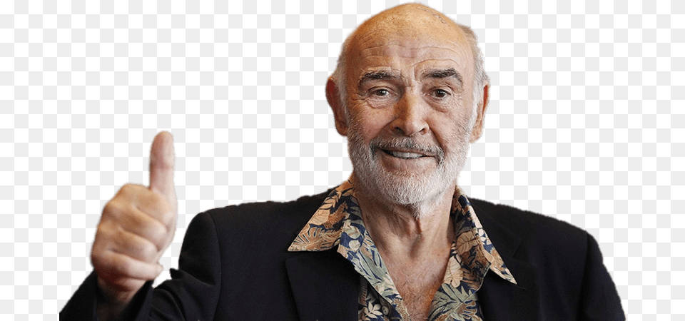 Sean Connery Thumbs Up Sean Connery Birth Date, Body Part, Finger, Hand, Person Free Transparent Png