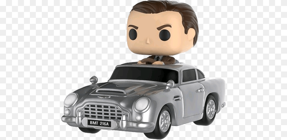 Sean Connery With Aston Martin Db5 Pop Ride Knight Rider Funko Pop, Car, Transportation, Vehicle Free Png Download