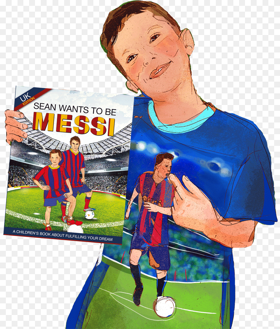 Sean Kick Up A Soccer Ball, Book, Clothing, Comics, T-shirt Free Transparent Png