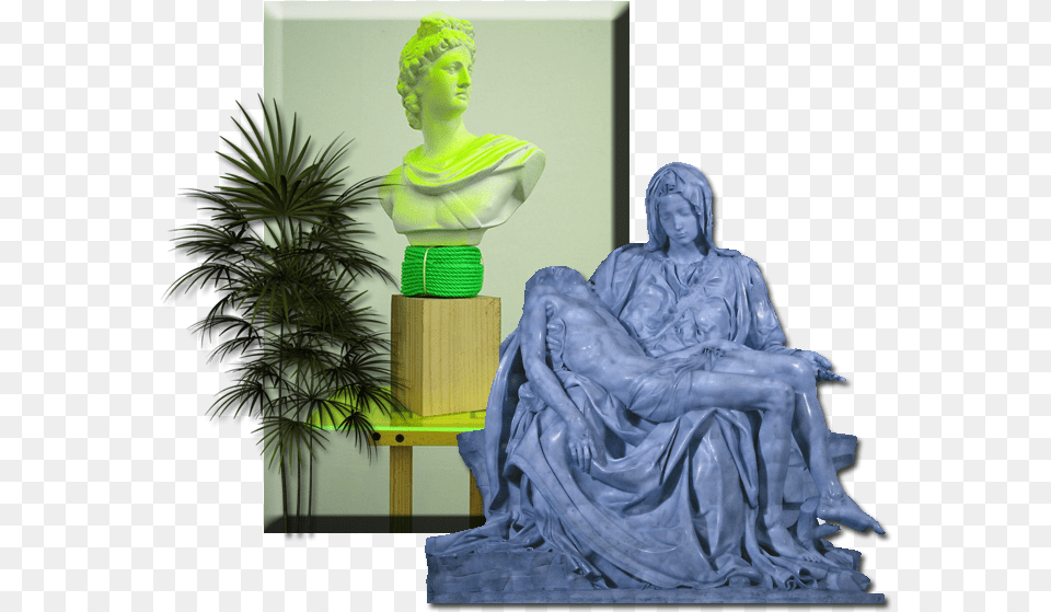 Seapunk Webpunk Green Acid Jungle Saint Peter39s Basilica Piet, Art, Figurine, Adult, Wedding Png