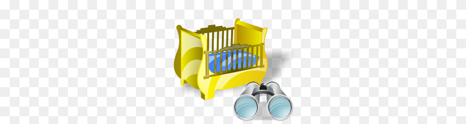 Search, Crib, Furniture, Infant Bed, Bulldozer Png