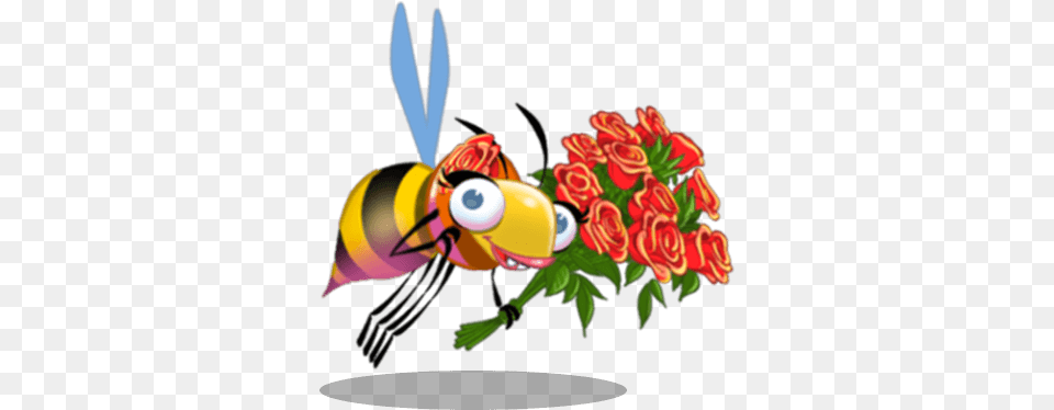 Search Best Fiends Whisper Of Roses, Animal, Invertebrate, Insect, Honey Bee Free Png