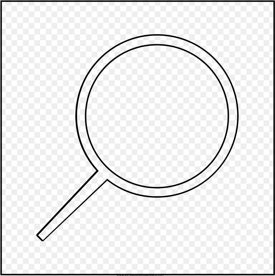 Search Button Coloring, Gray Png Image