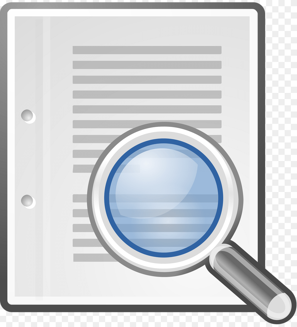 Search Clipart, Magnifying Free Png Download