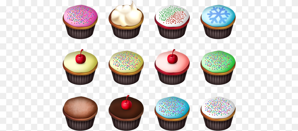 Search Cupcake Icon, Cake, Cream, Dessert, Food Png Image