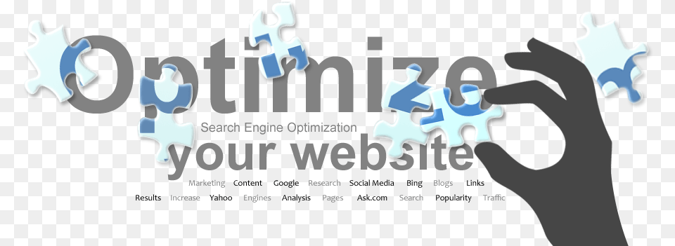 Search Engine Optimization Banner, Game, Person, Jigsaw Puzzle Free Transparent Png