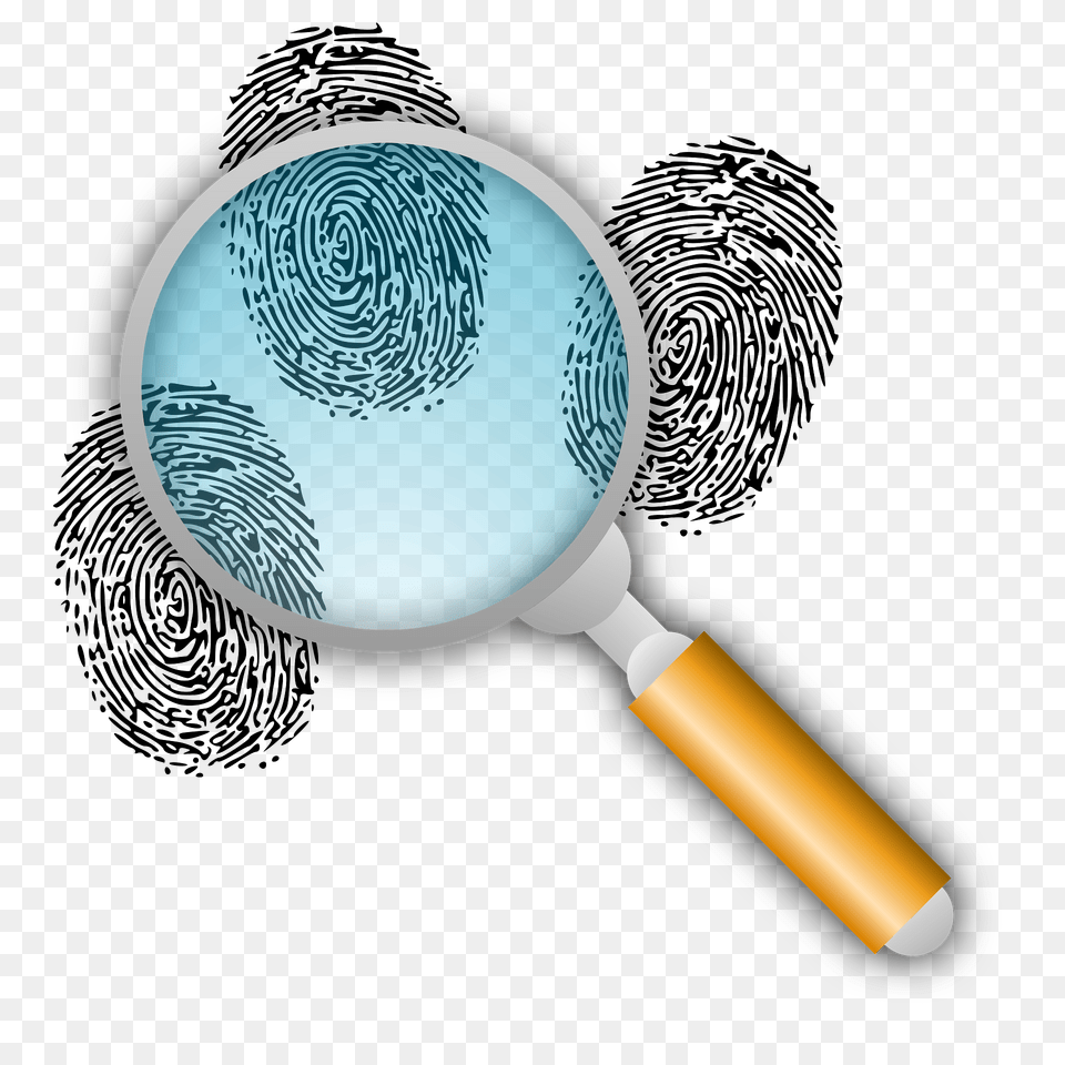 Search For Fingerprints Clipart, Smoke Pipe, Magnifying Free Png