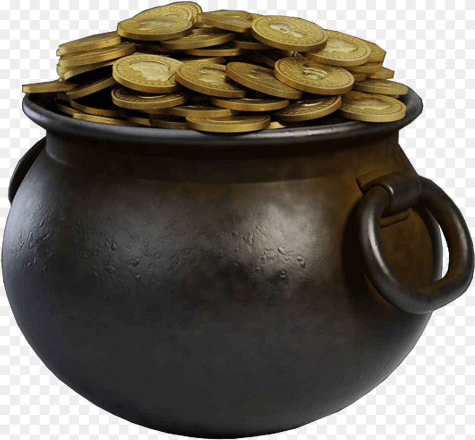 Search For Secret Gold Pots Hidden On Missouri And Gold Coin, Jar, Treasure, Bronze, Pottery Free Png
