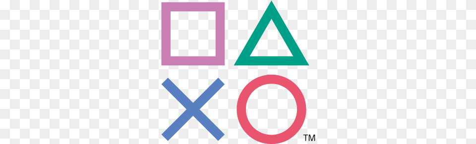 Search For The Shapes A Playstation Celebration Game Playstation Shapes Logo, Triangle, Symbol Free Png Download