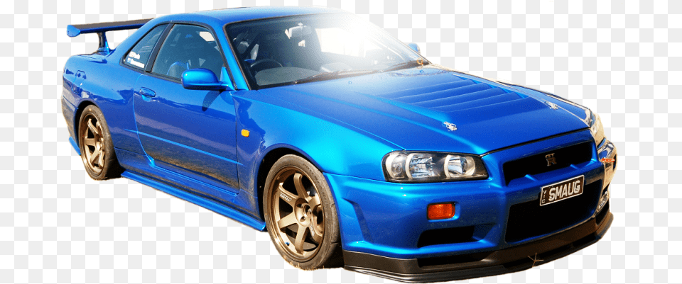 Search Gt R S Nissan R34 Gtr Transparent, Alloy Wheel, Vehicle, Transportation, Tire Free Png