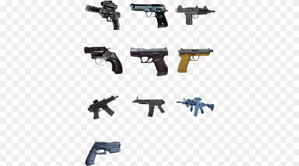 Search Gun Pack, Firearm, Handgun, Weapon, Rifle Png Image