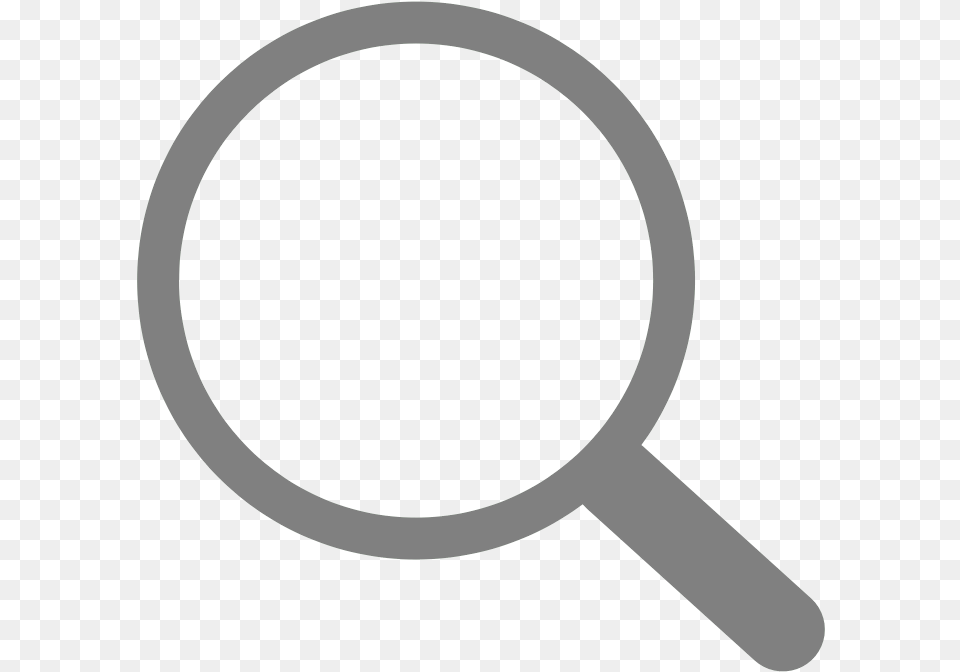 Search Icon Grey, Magnifying Png