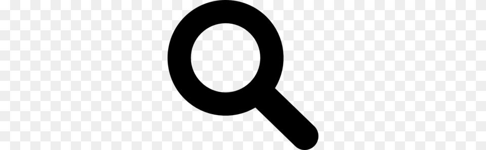 Search Icon Magnifying Glass Clip Art, Gray Png Image
