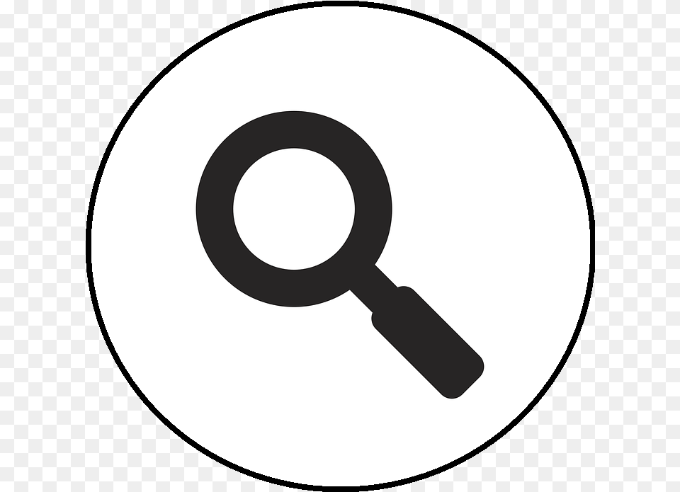 Search Icon With White Background Transparent Cartoons Too Busy To Be Beautiful, Magnifying, Disk Free Png
