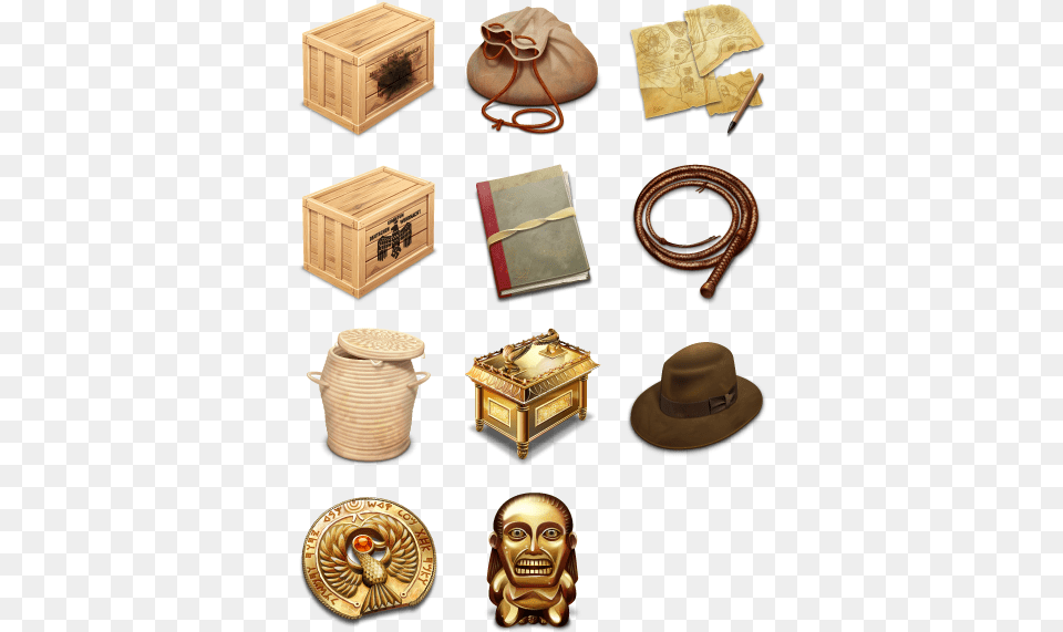 Search Indiana Jones, Treasure, Bronze, Clothing, Hat Free Png Download