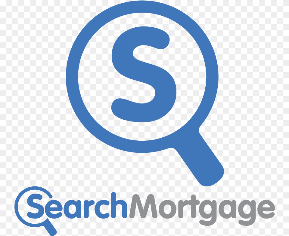 Search Mortgage Stacked Logo Graphic Design Png Image