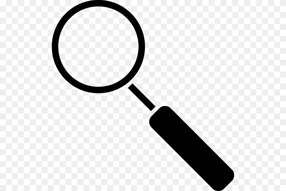 Search Research Magnifying Glass Transparent Cartoons, Gray Png Image