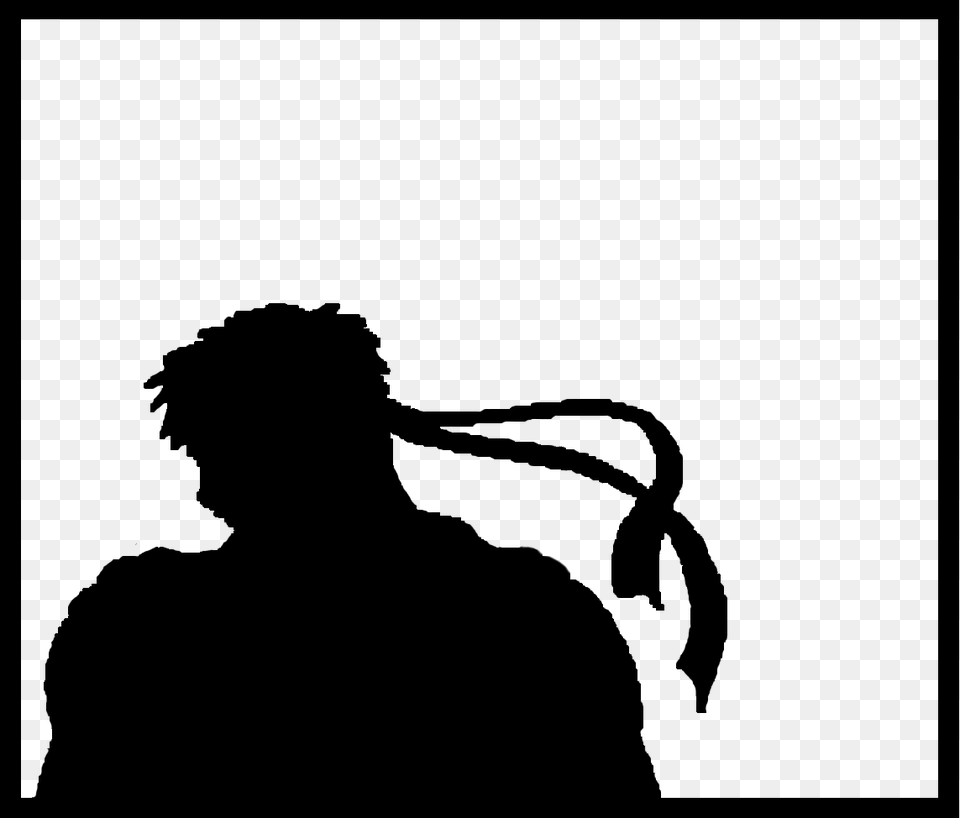 Search Silhouette, Gray Free Png