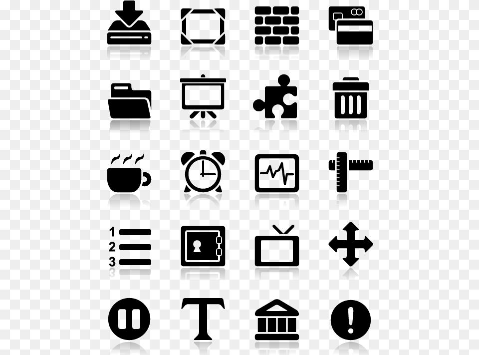 Search Symbols, Gray Free Png Download