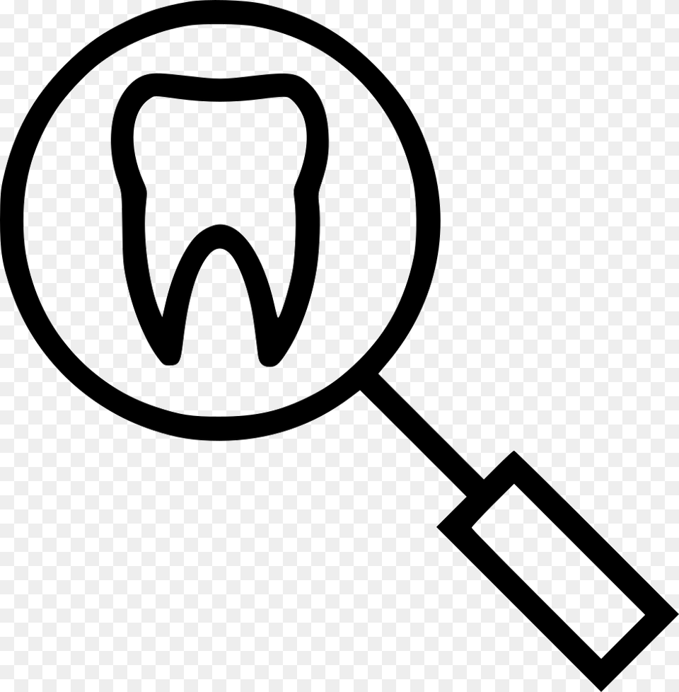 Search Teeth Magnifying Glass, Smoke Pipe Free Png Download