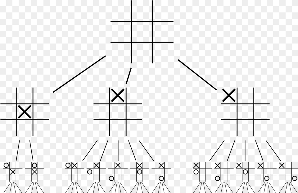 Search Tree Tic Tac Toe, Gray Png Image