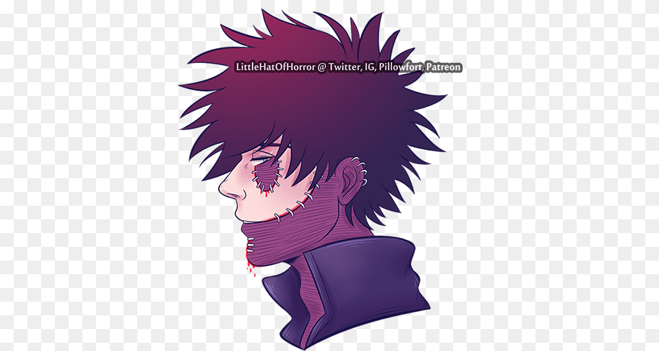 Searching For Mha Dabi Punk Fashion, Book, Comics, Publication, Graphics Free Png Download