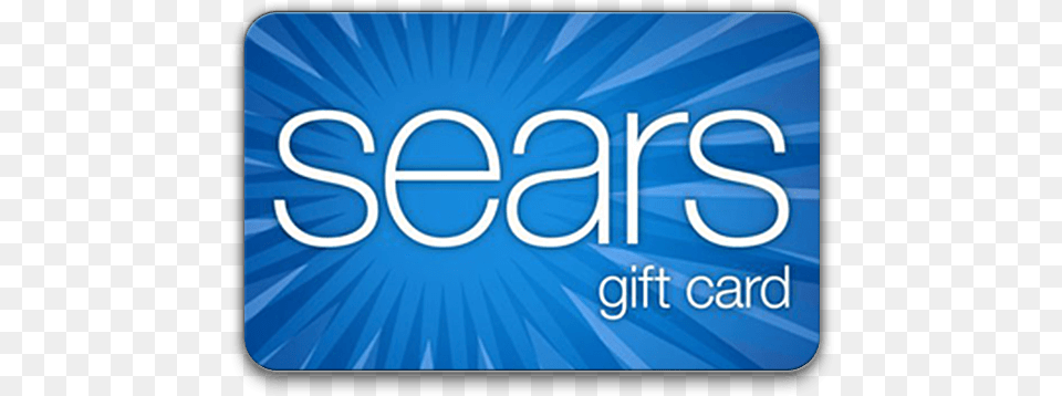 Sears Gift Cards Sears Gift Card, Text, Logo, Credit Card Free Transparent Png