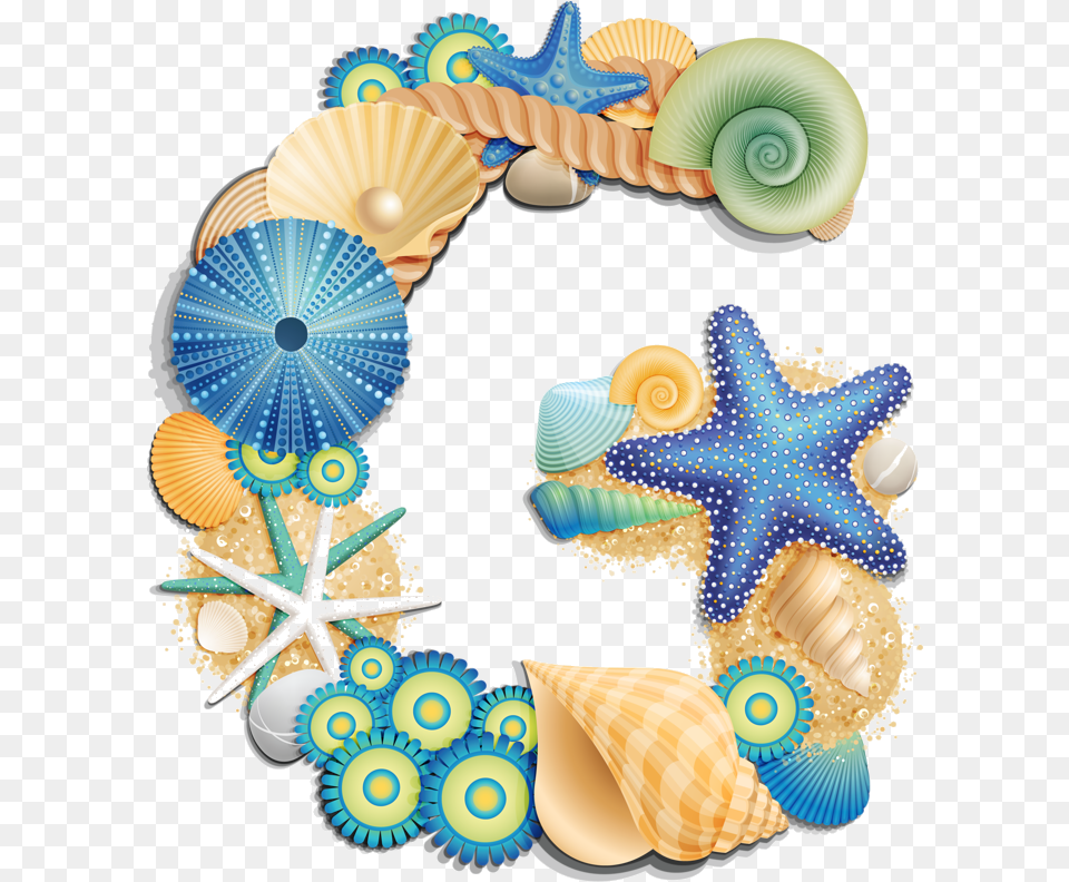 Seashell Sea Shells On Beach Clipart Sea Shells Clipart, Animal, Invertebrate, Sea Life, Clam Free Transparent Png
