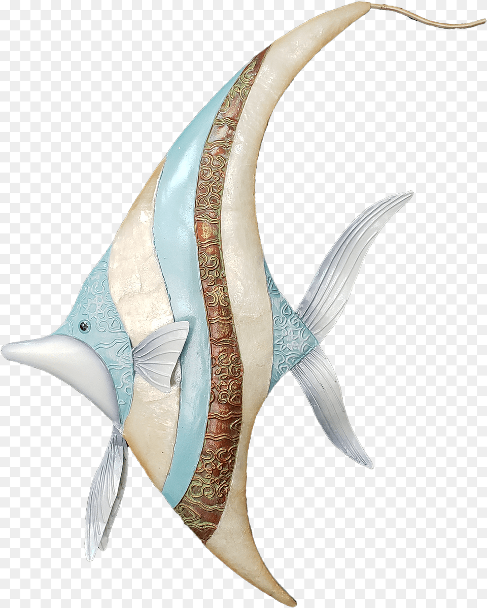 Seaside Banner Fish Wall Art, Animal, Sea Life, Shark, Angelfish Png Image