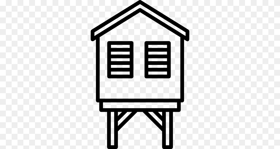 Seaside Clipart Beach Hut, Architecture, Outdoors, Shelter, Building Png