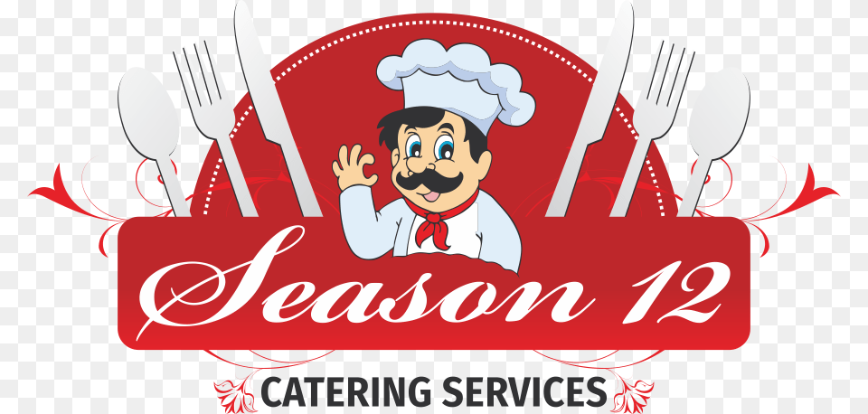 Season 12 Catering Services Catering Logo, Cutlery, Fork, Baby, Person Free Png
