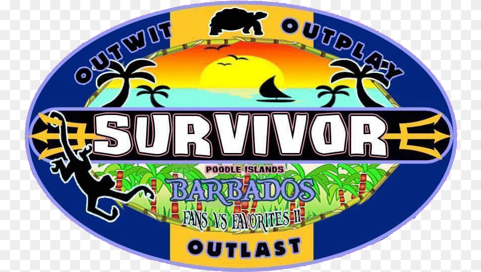 Season 33 Logo Survivor, Animal, Cattle, Cow, Livestock Png Image