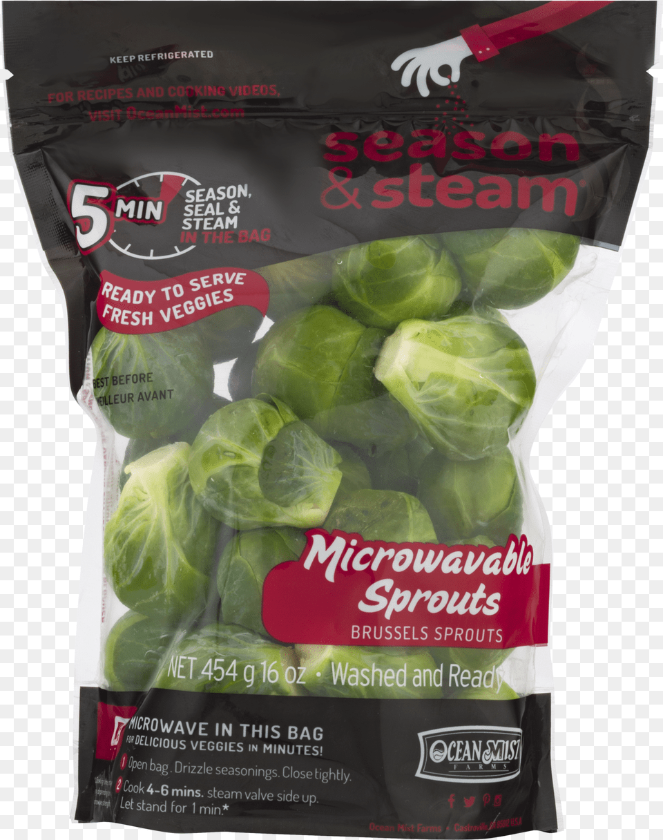 Season And Steam Brussel Sprouts, Food, Produce, Brussel Sprouts, Plant Free Transparent Png
